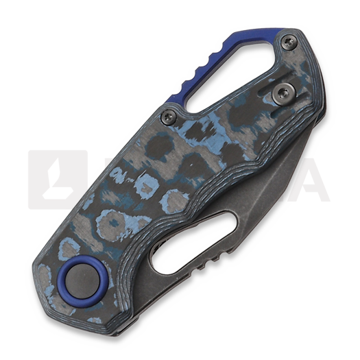 Zav&iacute;rac&iacute; nůž MKM Knives Isonzo Clip Point BW, Arctic Storm CF MKFX03-3CAD