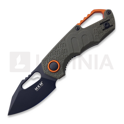 Couteau pliant MKM Knives Isonzo Clip Point, vert MKFX03-3PGO