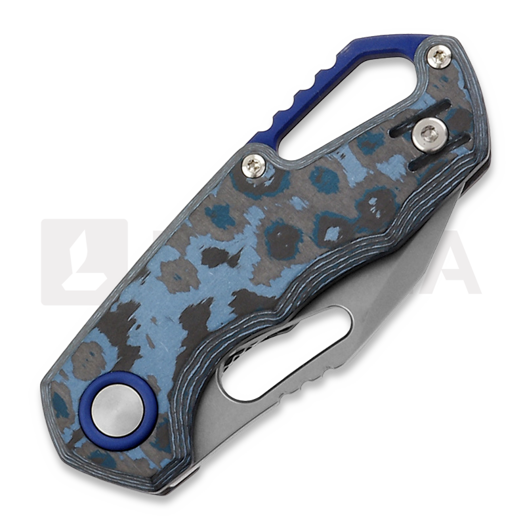 MKM Knives Isonzo Clip Point SW foldekniv, Arctic Storm CF MKFX03-3CA