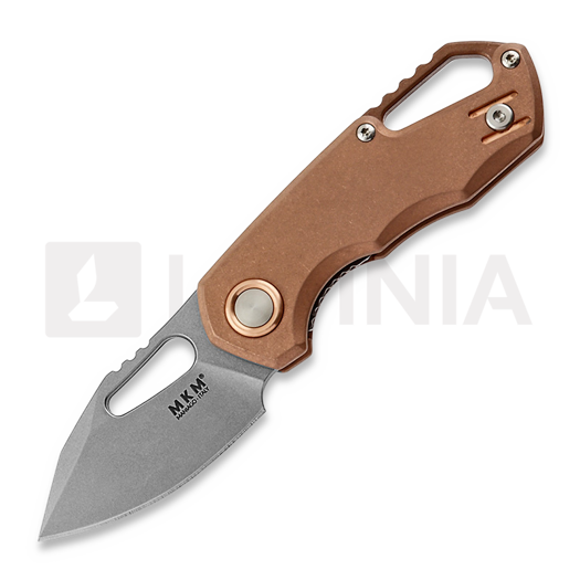 MKM Knives Isonzo Clip Point SW 접이식 나이프, Copper MKFX03-3CO