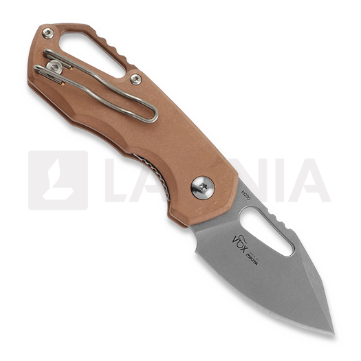 MKM Knives Isonzo Clip Point SW kääntöveitsi, Copper MKFX03-3CO