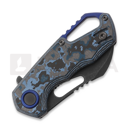 MKM Knives Isonzo Hawkbill BW sulankstomas peilis, Arctic Storm CF MKFX03-1CAD