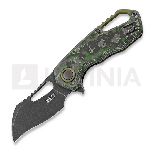 Couteau pliant MKM Knives Isonzo Hawkbill BW, Jungle Wear CF MKFX03-1CJD