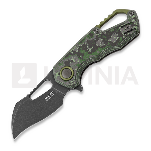 MKM Knives Isonzo Hawkbill BW 折り畳みナイフ, Jungle Wear CF MKFX03-1CJD