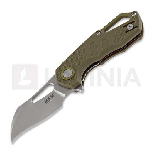 Couteau pliant MKM Knives Isonzo Hawkbill, vert MKFX03-1PGR