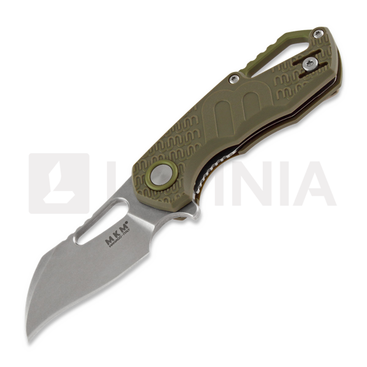 Couteau pliant MKM Knives Isonzo Hawkbill, vert MKFX03-1PGR