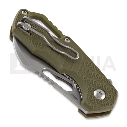 Couteau pliant MKM Knives Isonzo Hawkbill, vert MKFX03-1PGR
