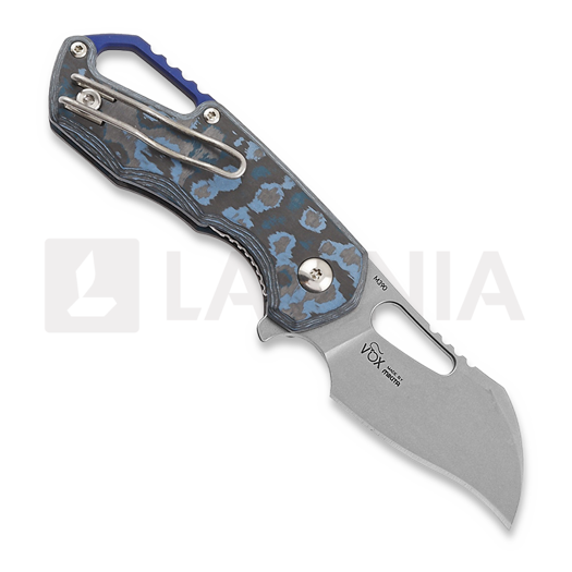 MKM Knives Isonzo Hawkbill SW sulankstomas peilis, Arctic Storm CF MKFX03-1CA