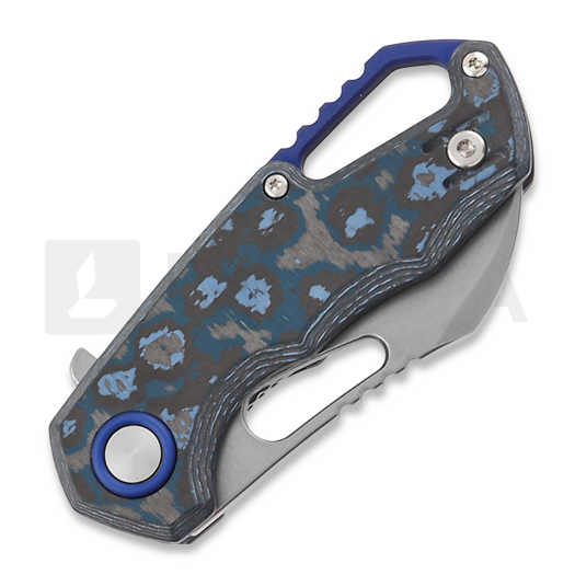 MKM Knives Isonzo Hawkbill SW sulankstomas peilis, Arctic Storm CF MKFX03-1CA