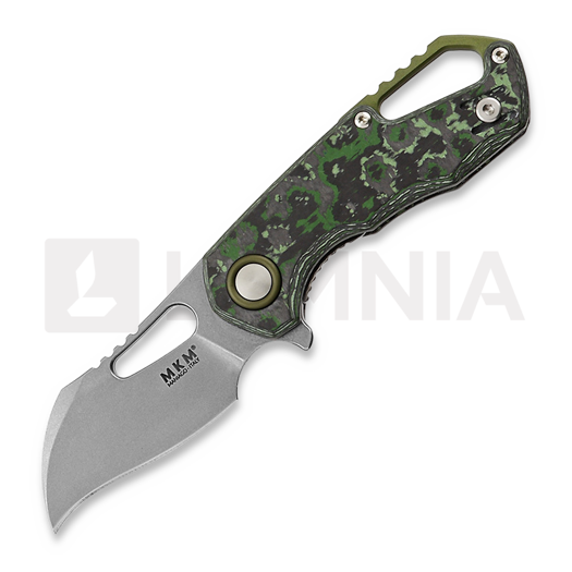 Nóż składany MKM Knives Isonzo Hawkbill SW, Jungle Wear CF MKFX03-1CJ