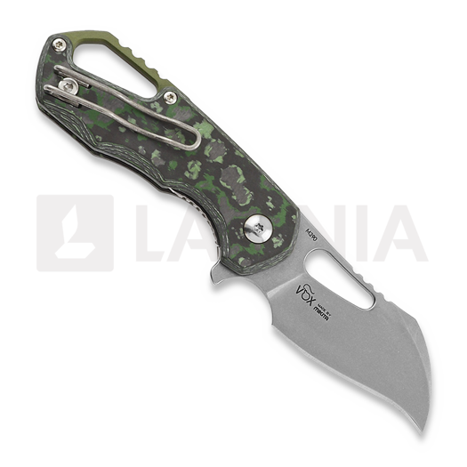 MKM Knives Isonzo Hawkbill SW foldekniv, Jungle Wear CF MKFX03-1CJ