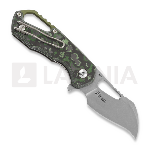 MKM Knives Isonzo Hawkbill SW sulankstomas peilis, Jungle Wear CF MKFX03-1CJ