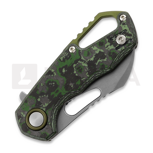 MKM Knives Isonzo Hawkbill SW kääntöveitsi, Jungle Wear CF MKFX03-1CJ
