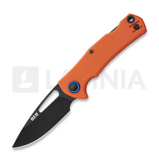 Liigendnuga MKM Knives LOV - Top Shield Black - FRN, oranž MKLV-POR