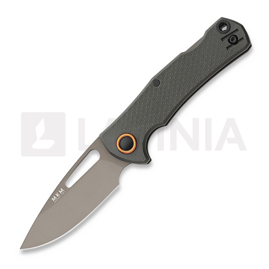 MKM Knives LOV - Top Shield Tan - FRN foldekniv, gr&oslash;n MKLV-PGR