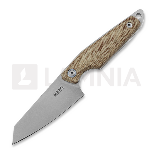 MKM Knives Makro 2 Messer, natural canvas micarta MKMA02-NC