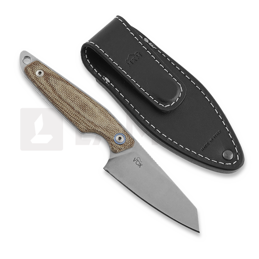 MKM Knives Makro 2 Messer, natural canvas micarta MKMA02-NC