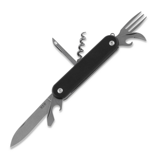 MKM Knives Malga 6 sulankstomas peilis, juoda MKMP06-GBK