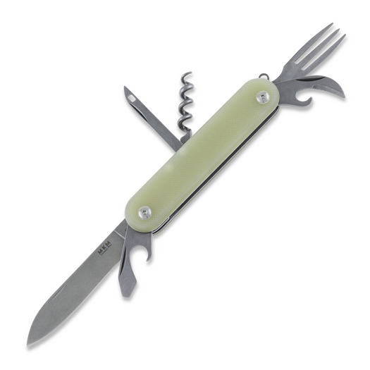 MKM Knives Malga 6 sulankstomas peilis, natural MKMP06-GN