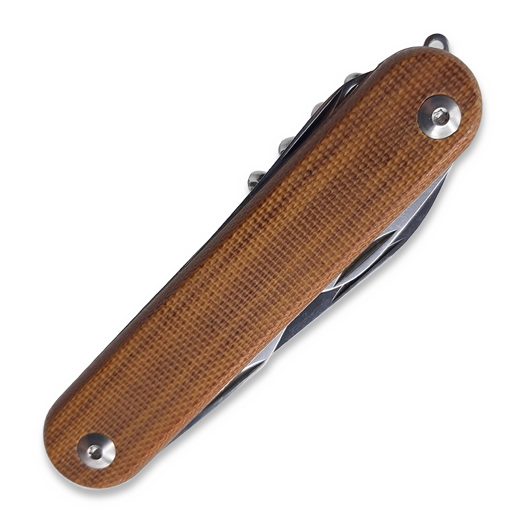 MKM Knives Malga 6, natural canvas micarta MKMP06-NC