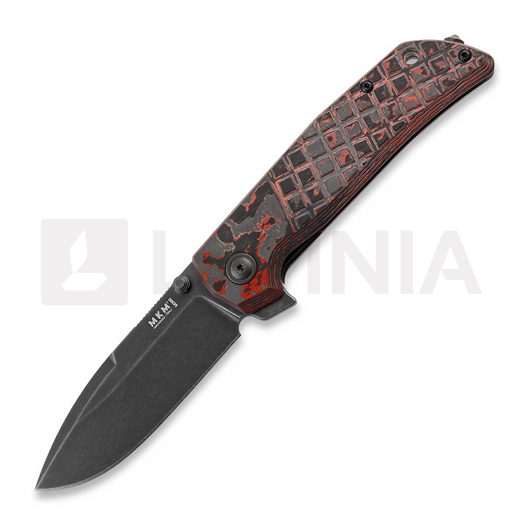 Zavírací nůž MKM Knives Maximo BW, Lava Flow CF MKMM-FCLTD