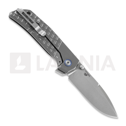 MKM Knives Maximo sulankstomas peilis, Titanium MKMM-T