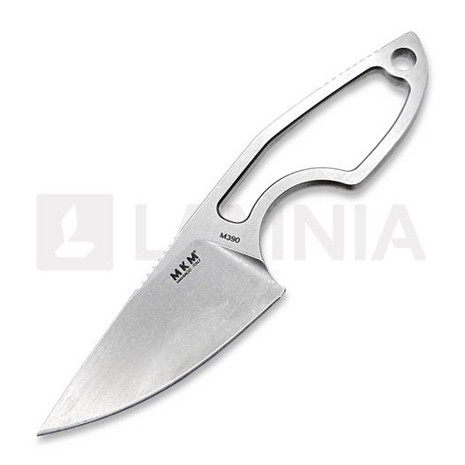 Nóż na szyję MKM Knives Mikro 1 - Stonewashed - Naked MKMR01-N