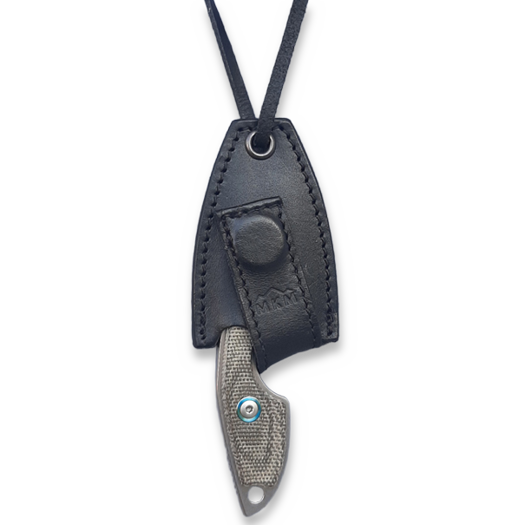 MKM Knives Mikro 2 peilis, kabinamas ant kaklo