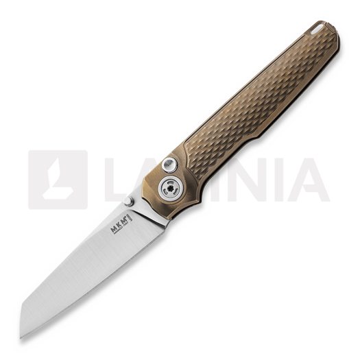 MKM Knives Miura - M390 - Titanium összecsukható kés, bronzed MKMI-TBR