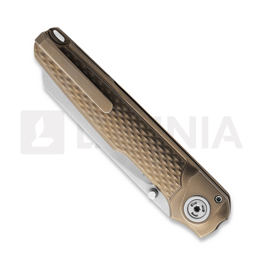 MKM Knives Miura - M390 - Titanium sulankstomas peilis, bronzed MKMI-TBR