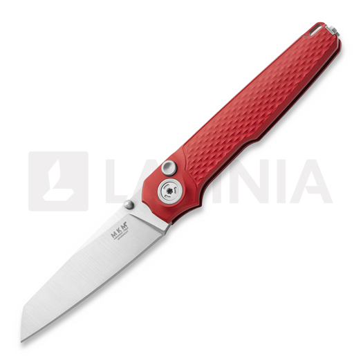 Nóż składany MKM Knives Miura - MagnaCut - Aluminum, czerwona MKMI-ARD