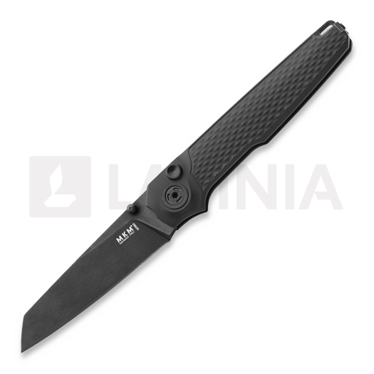 Navalha MKM Knives Miura - MagnaCut DSW - Aluminum, preto MKMI-ABKB