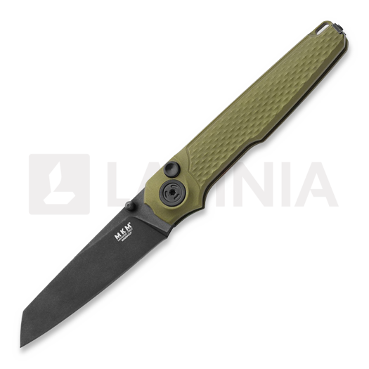 MKM Knives Miura - MagnaCut DSW - Aluminum kääntöveitsi, vihreä MKMI-AGB