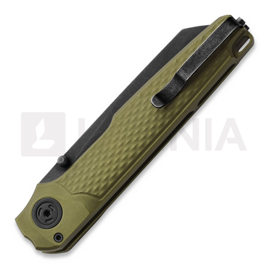 MKM Knives Miura - MagnaCut DSW - Aluminum kääntöveitsi, vihreä MKMI-AGB