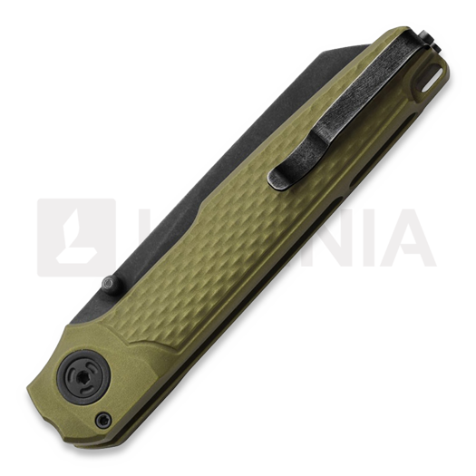 Coltello pieghevole MKM Knives Miura - MagnaCut DSW - Aluminum, verde MKMI-AGB