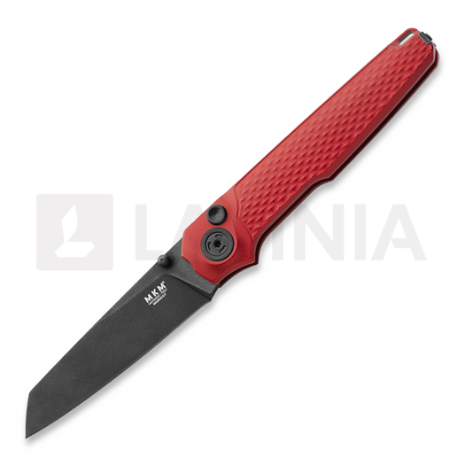 MKM Knives Miura - MagnaCut DSW - Aluminum kääntöveitsi, punainen MKMI-ARDB