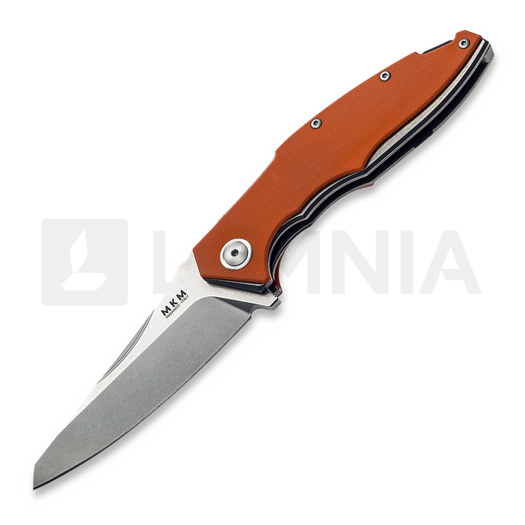 Navalha MKM Knives Raut flipper G10, laranja MKVP01GBO