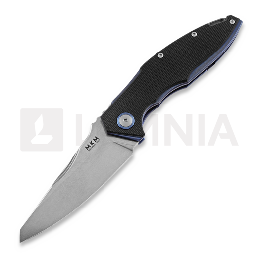MKM Knives Raut front flipper 접이식 나이프, 검정 MKVP01GFBK