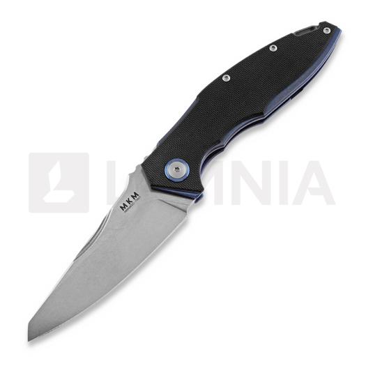 MKM Knives Raut front flipper 折り畳みナイフ, 黒 MKVP01GFBK