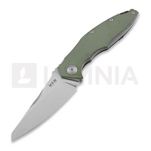 Couteau pliant MKM Knives Raut front flipper, vert MKVP01GFGR
