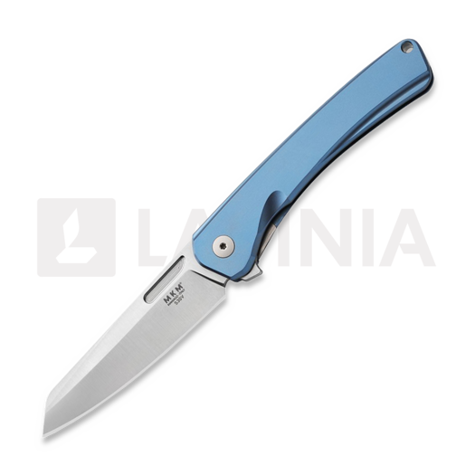 MKM Knives Roar - Titanium סכין מתקפלת, כחול MKRO-TBL