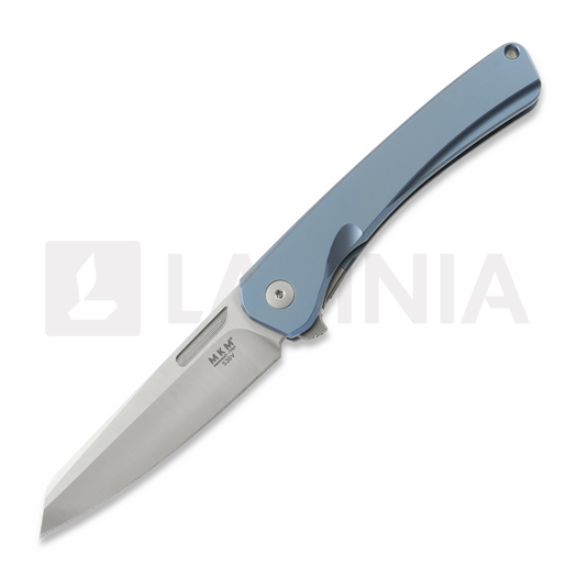 MKM Knives Roar - Titanium foldekniv, blå MKRO-TBL