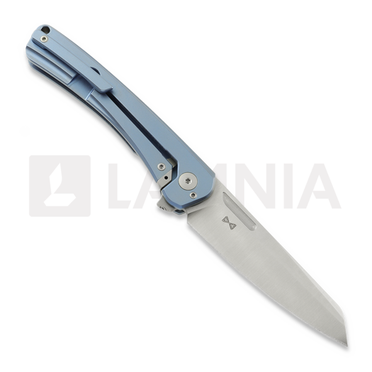 MKM Knives Roar - Titanium foldekniv, blå MKRO-TBL