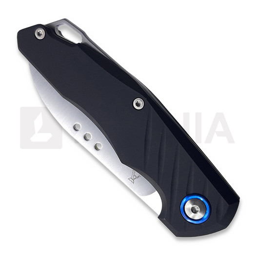 Navaja MKM Knives Root Aluminum, negro MKRT-A