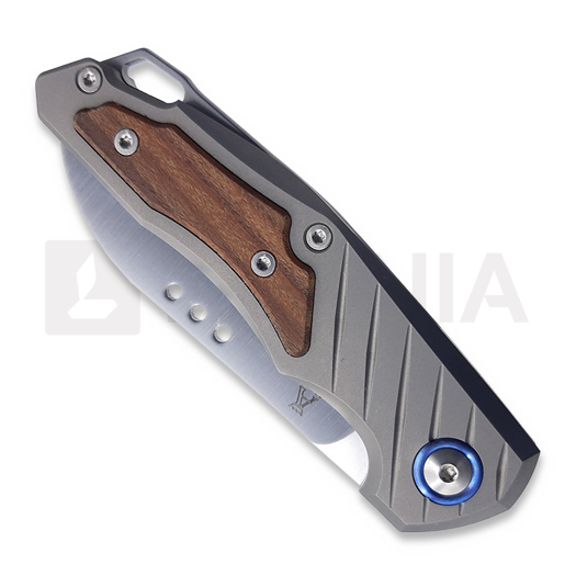 MKM Knives Root Taschenmesser, sandblasted with Santos wood inlay MKRT-ST