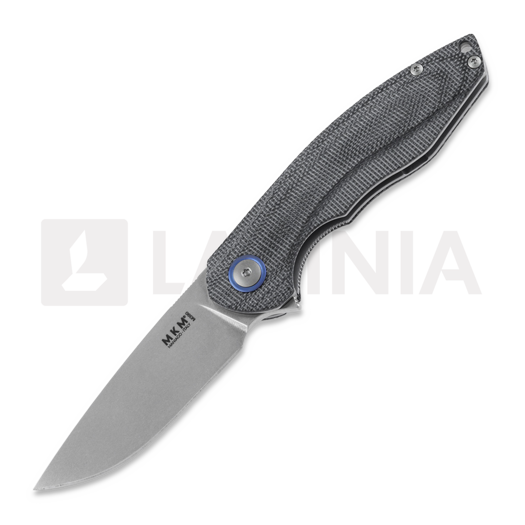 Складной нож MKM Knives Timavo, Black canvas micarta MKVP02-BC