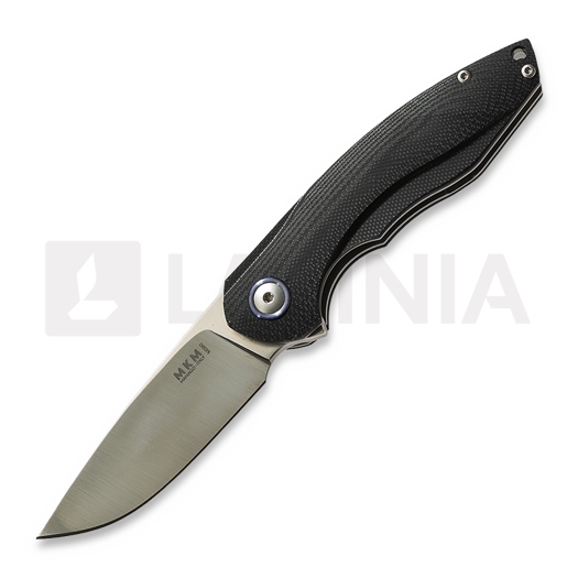 MKM Knives Timavo kääntöveitsi, musta G10 MKVP02-GBK