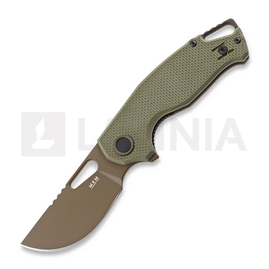 MKM Knives Vincent Cerakote összecsukható kés, G10 Green MKVCN-GGC