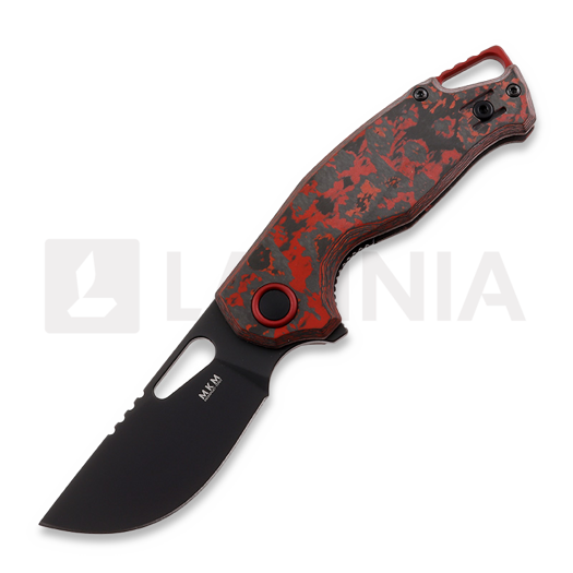MKM Knives Vincent PVD kääntöveitsi, Lava Flow CF MKVCV-CLD