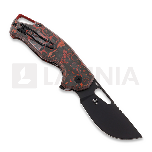 MKM Knives Vincent PVD folding knife, Lava Flow CF MKVCV-CLD